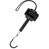 Image de Topeak Balance numérique à suspendre Team Issue - En aluminium/composite - Noir - Charge maximale : 35 kg - Outil de pesage précis - Compact - 23,5 x 11,5 x 4,5 cm - 15910000