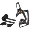 Image de Granite Aux Porte-bidon en Fibre de Carbone avec kit de Sangle, Porte-Bouteille d'eau pour vélo léger en Fibre de Carbone, Support de Bouteille d'eau chargé latéralement