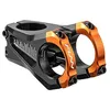 Image de FUNN Equalizer Potence de Vélo avec Aucune Élévation - Longueur de 50mm avec Collier de Guidon de 31.8mm, Potence en Alliage de 0 Degré pour Vélo de Montagne et Vélo BMX (Orange)