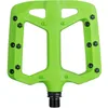 Image de Funn Taipan Pédales de Vélo en Thermoplastique Renforcé de Fibre de Verre avec Axes CrMo de 9/16 Pouces et Broches Confortables pour Les Tibias pour VTT/BMX/Urbain/Gravier (Vert)