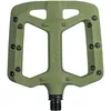 Image de Funn Taipan Pédales de Vélo en Thermoplastique Renforcé de Fibre de Verre avec Axes CrMo de 9/16 Pouces et Broches Confortables pour Les Tibias pour VTT/BMX/Urbain/Gravier (Vert Olive)