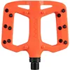 Image de Funn Taipan S Pédales De Vélo en Thermoplastique Renforcé De Fibres De Verre avec Axes en CrMo De 9/16 Pouces pour VTT/BMX/Urbain/Gravel, Adaptées Aux Jeunes, Enfants Et Adolescents (Orange)