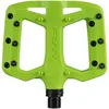 Image de Funn Taipan S Pédales De Vélo en Thermoplastique Renforcé De Fibres De Verre avec Axes en CrMo De 9/16 Pouces pour VTT/BMX/Urbain/Gravel, Adaptées Aux Jeunes, Enfants Et Adolescents (Vert)
