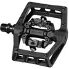 Image de Funn Ripper2 Pédales Automatiques pour VTT, Pédales à Plateforme Compacte avec Double Fixation, Compatibles avec Cales SPD, Axe CrMo 9/16" (Noir)