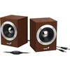 Image de Genius - Haut Parleurs 2.0 SP-HF280 Design Bois 6W RMS Alimentation USB