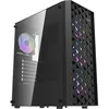 Image de DARKFLASH - DF-DK351CL6-BK - DK351 - Boitier PC sans alimentation - Moyen tour - Format ATX - Noir