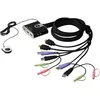 Image de ATEN ATEN CS692 KVM in Cable 2 ports HDMI/USB+Audio