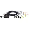Image de Aten CS22H 2-Port USB 4K HDMI Cable KVM Switch with Remote Port Selector