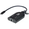 Image de Aten Ka7183 - TastatuR- / VideO- / MauS- (kvM-) Adapter - RJ-45 (w) Zu UsB-C (m)