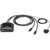 Image de ATEN US3312 Commutateur KVM 2 ports USB-C 4K DisplayPort