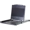 Image de ATEN CL5708MW (F) 43cm Wide LCD KVM Switch, USB-PS/2,VGA, 8 Port, Clavier FR