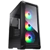Image de Cougar Archon 2 RGB - Mid tower - ATX - panneau latéral fenêtré (verre trempé) - pas d'alimentation (ATX) - noir - USB/Audio en occasion ou reconditionné