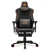 Image de COUGAR Gaming - Fauteuil de Bureau - Armor Evo M - Noir et Orange - Repose-Pieds Rétractable - Accoudoirs 5D - Dossier Inclinable 155° - Cuir PVC Respirant - Jusqu'à 160 kg