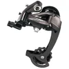 Image de microSHIFT Dérailleur arrière Mezzo M36 - 8 et 9 Vitesses - Cage Longue - Noir