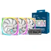 Image de AX120 PWM 120x120x25 ventilateurs de boîtier RGB
