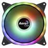 Image de Aerocool Duo 14 ARGB LED PC Fan, 140 mm, 1000 rpm, Curved Fan Blades for Maximum Cooling and Anti-Vibration Pads