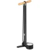 Image de LEZYNE Steel Floor Drive 3.5 Pompe à pied haute pression pour vélo | Jauge analogique de 8,9 cm, gonflage à air de pneu 220 PSI pour vélos de route/piste, multi-mandrins