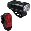 Image de Lezyne Micro Drive 800+ / Ktv Drive+ Light Set 800/40 Lumens, Noir