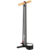 Image de LEZYNE Steel HV Floor Drive Pompe à pied pour vélo à haut volume 3,5 avec jauge analogique précise de 8,9 cm   Pompe à air pour pneus de montagne/gravier   Mandrin ABS-1 Pro compatible avec valve