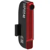 Image de LEZYNE Feu arrière Stick + Drive - Rechargeable par USB - Durable - Résistant aux intempéries IPX7 - LED blanche - 2 modes de fonctionnement et 5 modes de flash - Comprend des joints toriques de