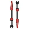 Image de LEZYNE CNC TLR Tubeless Valve Pro 60 mm Rouge Paire