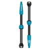 Image de LEZYNE CNC TLR Tubeless Valve Pro, 80 mm, bleu, paire