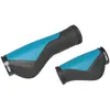 Image de T-one Ripple Ergo Poignée de guidon Noir/bleu 130 + 90 mm