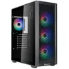 Image de SilverStone Technology FARA 515XR Châssis de Tour intermédiaire ATX équipé d’Un Support pour Double radiateur et d’Un stupéfiant éclairage Arc-en-Ciel,Noir, SST-FA515XR-BG