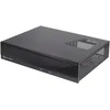 Image de SilverStone SST-ML03B - Milo Boîtier PC Slim silencieux HTPC Micro ATX, noir