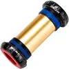 Image de KCNC XC Boîtier de pédalier pour Shimano 68/73mm BSA, Or/noir