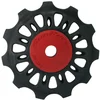 Image de SunRace Jocky Ensemble de Plateau en Plastique Noir/Rouge 11 Dents