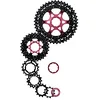 Image de Sunrace Lot de cassettes de pignons VTT Shimano aluminium noir 11 - 46 dents