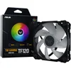 Image de ASUS TUF Gaming TF120 120mm ARGB   Ventilateur de châssis (Roulement avancé à Dynamique des fluides, Contrôle PWM, Matrice de LED à Double Couche, Aura Sync RGB)