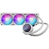 Image de ASUS ROG Ryuo III 360 White Edition Refroidisseur Liquide CPU Tout-en-Un avec Solution de Pompe Asetek 8e gen, écran LED Anime Matrix  et Ventilateurs de Refroidissement ROG ARGB
