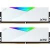 Image de Barrette mémoire PC - ADATA - LANCER RGB - 16 Go DDR5 - U-DIMM - 6000 MHz CL40 Blanc