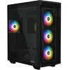 Image de Armoire de Jeu XPG BATTLECRUISER II St E-ATX à 4 Ventilateurs ARGB en Verre trempé Noir BATTLECRUISERIIST-BKC