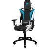 Image de ThunderX3 XC3BB, Chaise de Jeu Ergonomique, Coussins Réglables, Technologie Air Tech Taille Unique Noir/Bleu