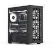 Image de AeroCool Boîtier de tour intermédiaire D502A, panneau avant en maille, support de radiateur de 360 mm, 11 emplacements de ventilateur, GPU 400 mm, ATX/m-ATX/mini-ITX, filtres à poussière magnétiques