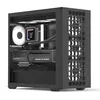 Image de AeroCool Mini boîtier tour D302A, support de radiateur de 360 mm, 11 emplacements pour ventilateurs, carte graphique 410 mm, carte mère m-ATX/mini-ITX orientée vers l'arrière, USB Type-C, filtre