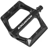 Image de EXUSTAR Pedali E-PB571 MTB in Alluminio Nero - Attacco Flat