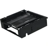 Image de MB343SPO Obturateur de baie de lecteur 8,89 cm (3.5") Panneau de support Noir, Cadre de montage