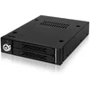 Image de Icy Dock ToughArmor MB992SK-B Rack Mobile, boîtier de Rack Robuste en métal Hot Swap pour 2 x SSD ou HDD 2.5" SATA/SAS dans Une Baie de de 3.5"