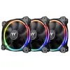 Image de Thermaltake Riing 12 RGB Sync Edition Ventilateur de boîtier (paquet de 3, compatible avec ASUS, Gigabyte, MSI, Asrock et Biostar)