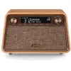 Image de Radio-réveil vintage Sangean WR-201D DAB+ FM-RDS Bluetooth AUX Cerise Naturel en occasion ou reconditionné