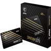 Image de MSI SPATIUM S270 SATA 2.5" 480GB - Disque SSD Interne 480 Go, SATA III 6 GB/s, 2,5", Lecture 500 MB/s & Écriture 450 MB/s, 3D NAND, Sécurité des Données Intégrée, Center, 250 TBW, Garantie 5 Ans