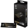 Image de MSI SPATIUM M480 Pro PCIe 4.0 NVMe M.2 1TB - Disque SSD Interne 1 to, PCIe 4.0 NVMe M.2, Lecture 7400 MB/s & Écriture 6000 MB/s, 3D NAND, Sécurité des Données Intégrée, Garantie 5 Ans (700 TBW)