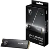 Image de MSI SPATIUM M560 SSD 1TB - Disque SSD Interne 1 to PCIe 5.0 NVMe M.2, Lecture 10200 MB/s, Écriture 8400 MB/s, 3D NAND, Sécurité des Données Intégrée, Center - Garantie 5 Ans (600 TBW)