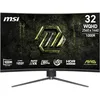 Image de MSI MAG 325CQPF E18 Écran gaming incurvé 32" WQHD - Dalle Rapid VA 1000R 2560 x 1440, 180 Hz / 0,5 ms, AI VIsion, HDMI 2.0b, DP 1.4a, sans bordure, inclinaison/hauteur réglables, compatible VESA, noir