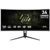 Image de Msi Mag 342cqrfde E20 34" Uwqhd Gaming Monitor Gebogen 3440x1440 200 Hz VA-Panel