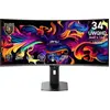 Image de Ecran PC Gamer MSI MPG 341CQR 34" Incurvé 1800R UWQHD 360Hz QD-OLED HDMI 2.1 USB-C 90W